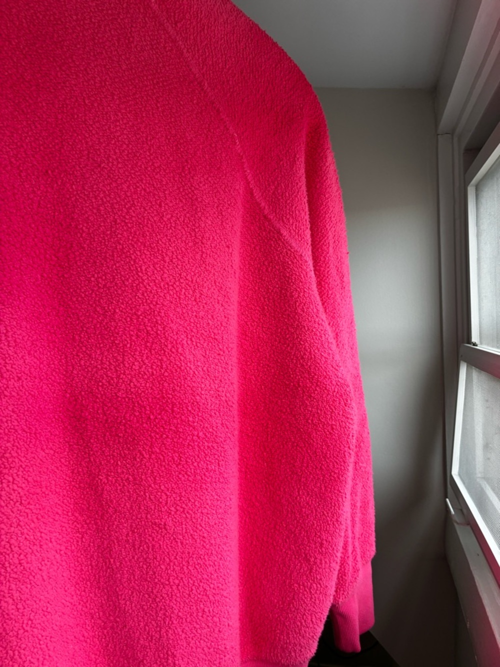Perfectwhitetee Ziggy Inside out Sweatshirt in Pinkbloom bright pink in Size S - Picture 14 of 14
